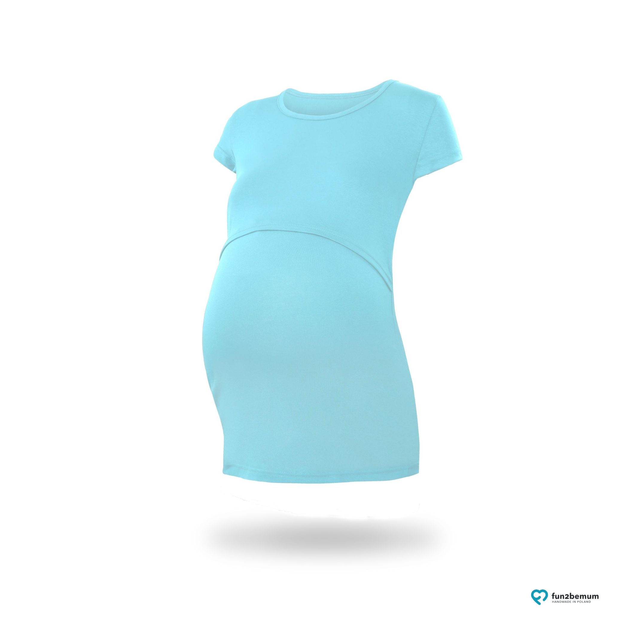 Fun2bemum_maternity_nursing_top_Chloe_ciazowa_bluzka_do_karmienia (10) Fun2bemum maternity nursing top Chloe ciazowa bluzka do karmienia (10) - turkusowy