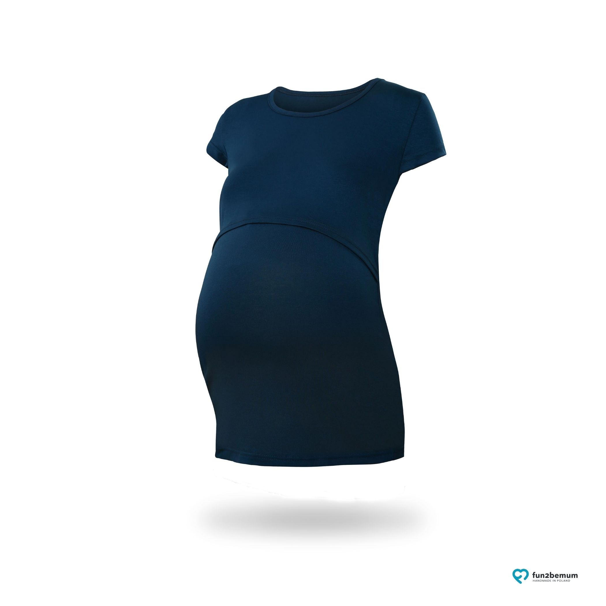 Fun2bemum_maternity_nursing_top_Chloe_ciazowa_bluzka_do_karmienia (4) Fun2bemum maternity nursing top Chloe ciazowa bluzka do karmienia (4) - granatowa