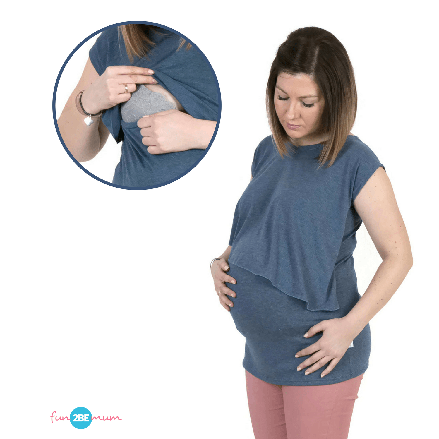 tunika falbanka jeans