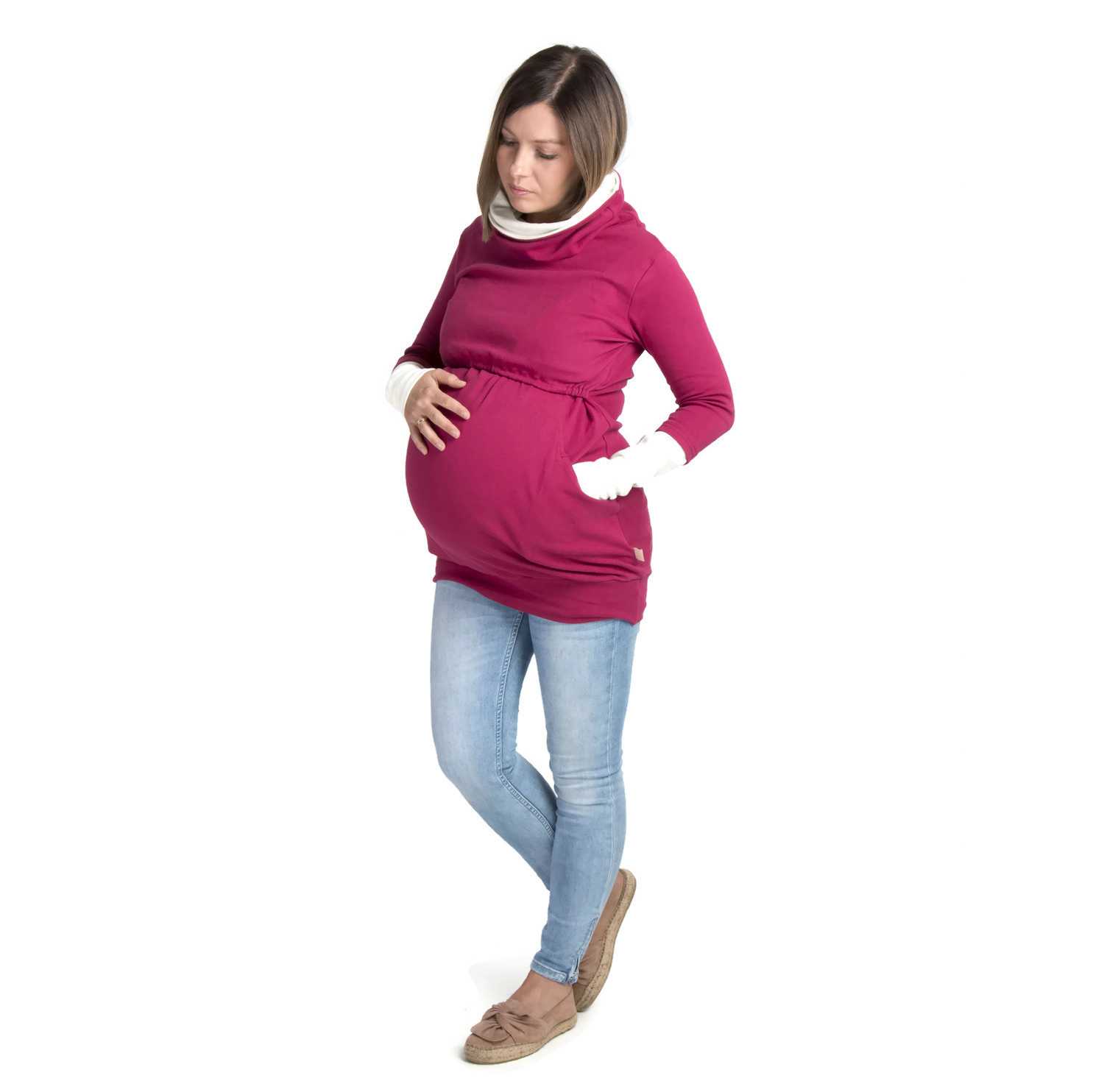 OLIVA burgundy-ecru (5) 1x1