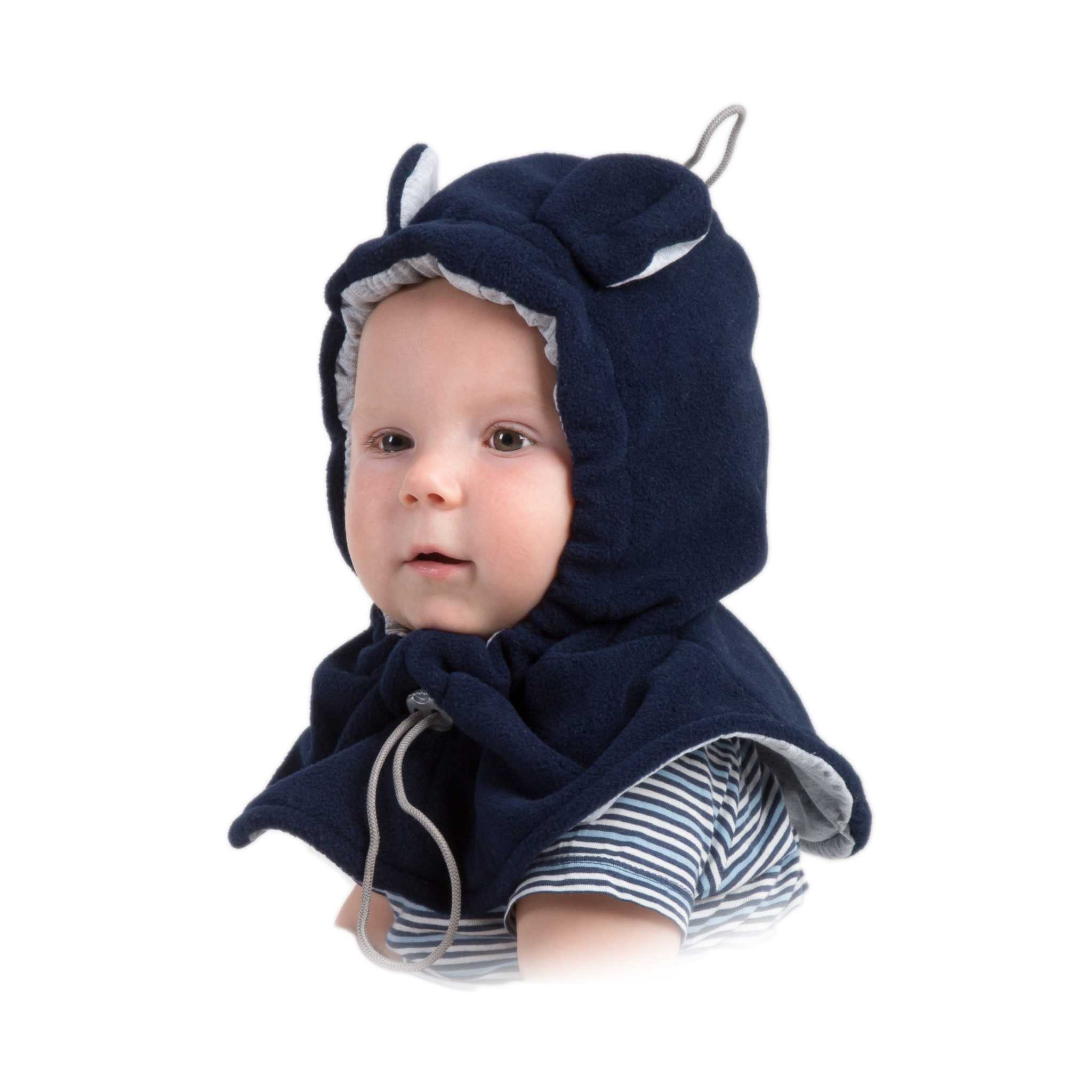 navy-gray baby hat II