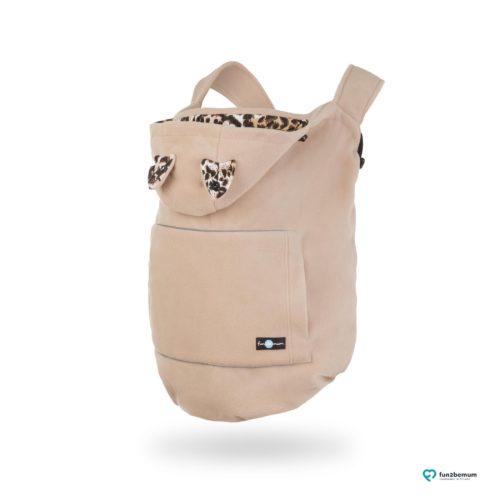 Fun2bemum babywearing fleece cover oslonka ghost (4) - tygrys bez