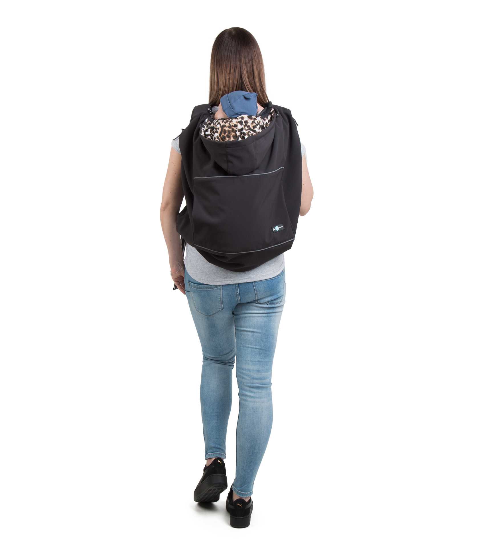 nosidło softshell BLACK_3 mamaville