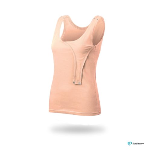 Fun2bemum maternity nursing tank top Emma ciazowa bluzka do karmienia-7 apricot
