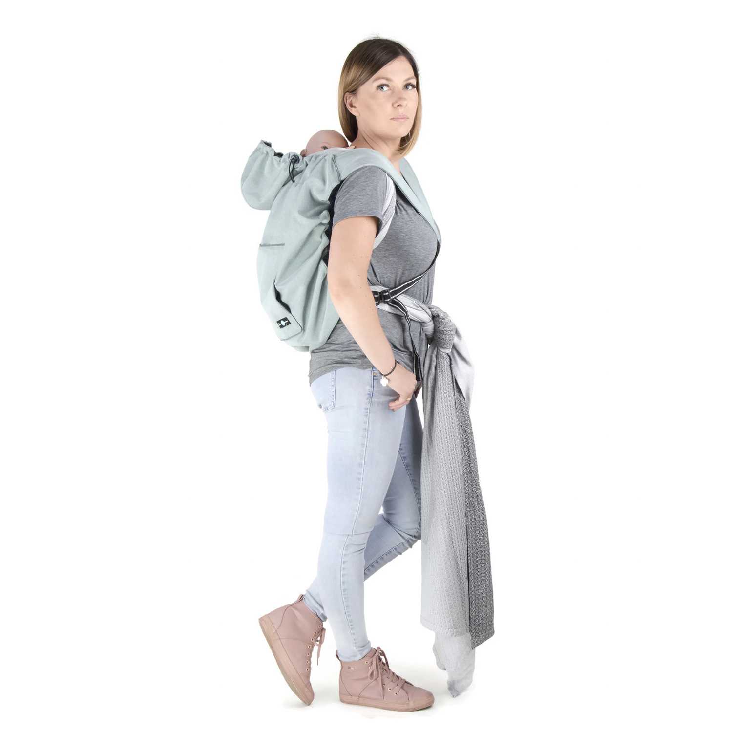 Osonka_softshell_dust_mint_melange_3 1x1