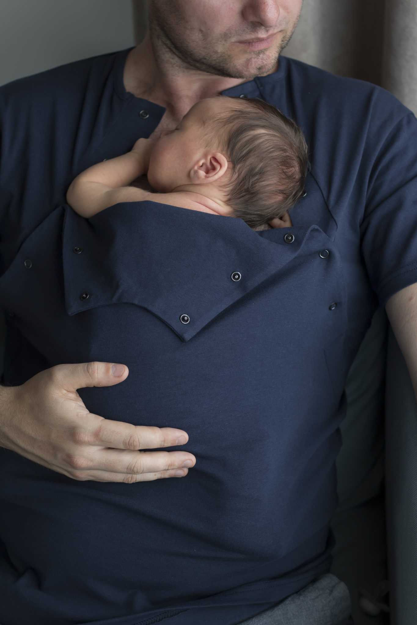 T-shirt - kangurowanie granat_4