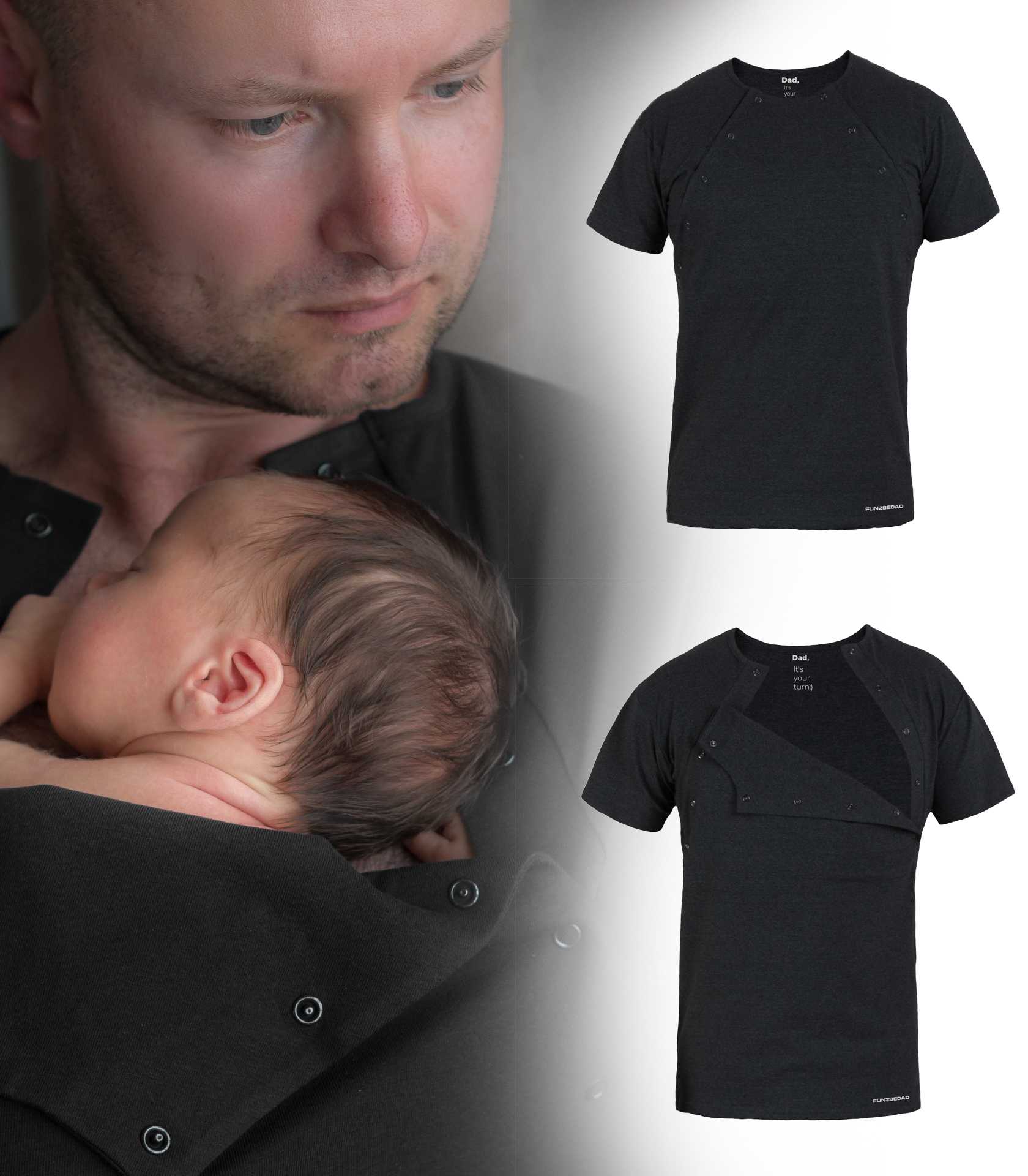 męska-bluzka-do-kangurowania CZARNY collage mamaville