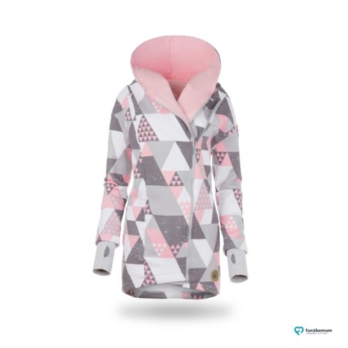 Fun2bemum babywearing coat plaszcz do noszenia ghost (10 - trójkąty)