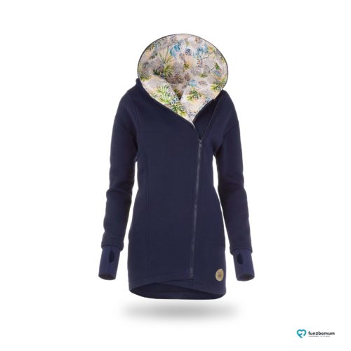 Fun2bemum babywearing coat plaszcz do noszenia ghost (3) - granatowy