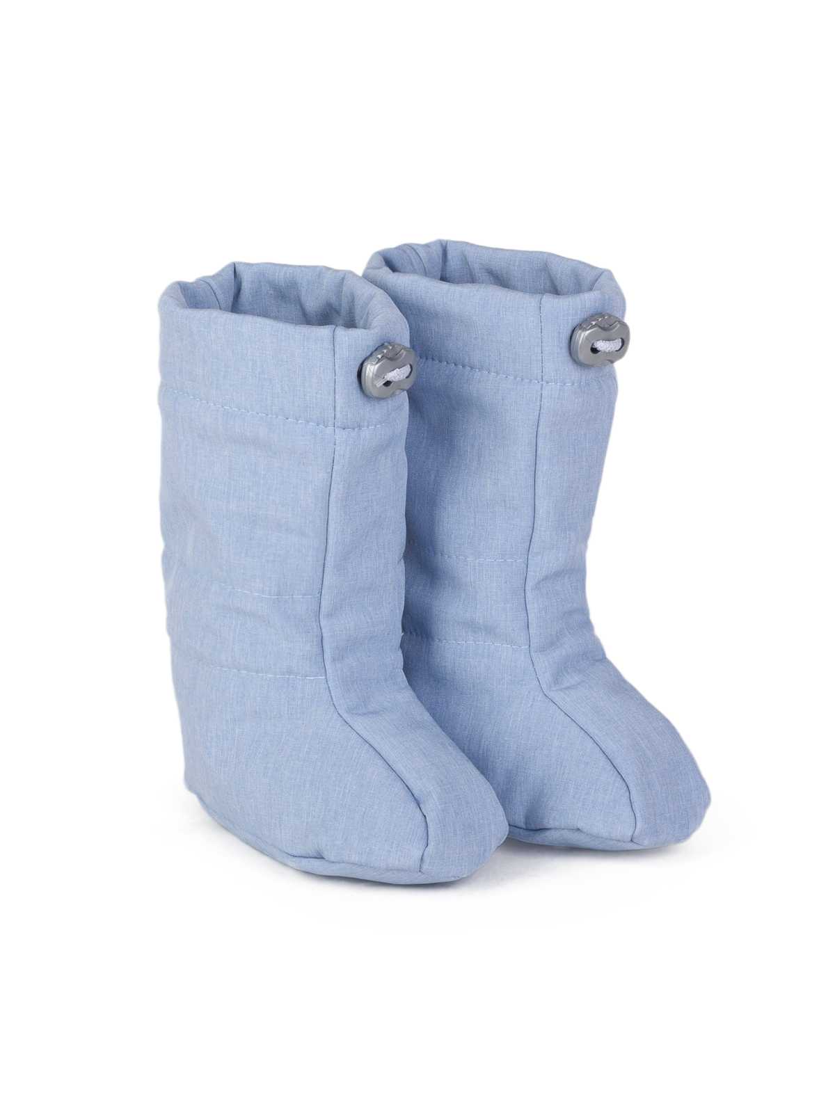 buciki softshell baby blue melange