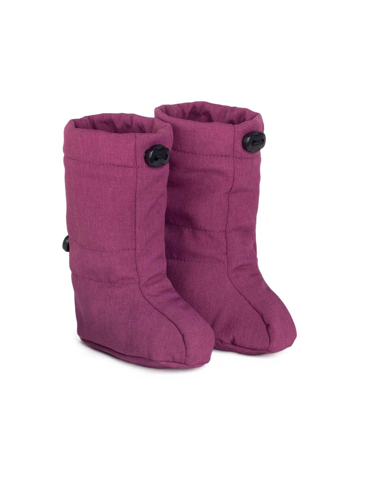 buciki softshell plum melange