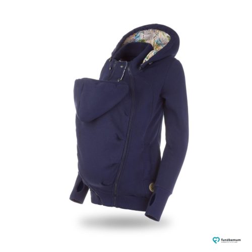 Fun2bemum babywearing sweatshirt bluza pola ghost (1) - granatowa