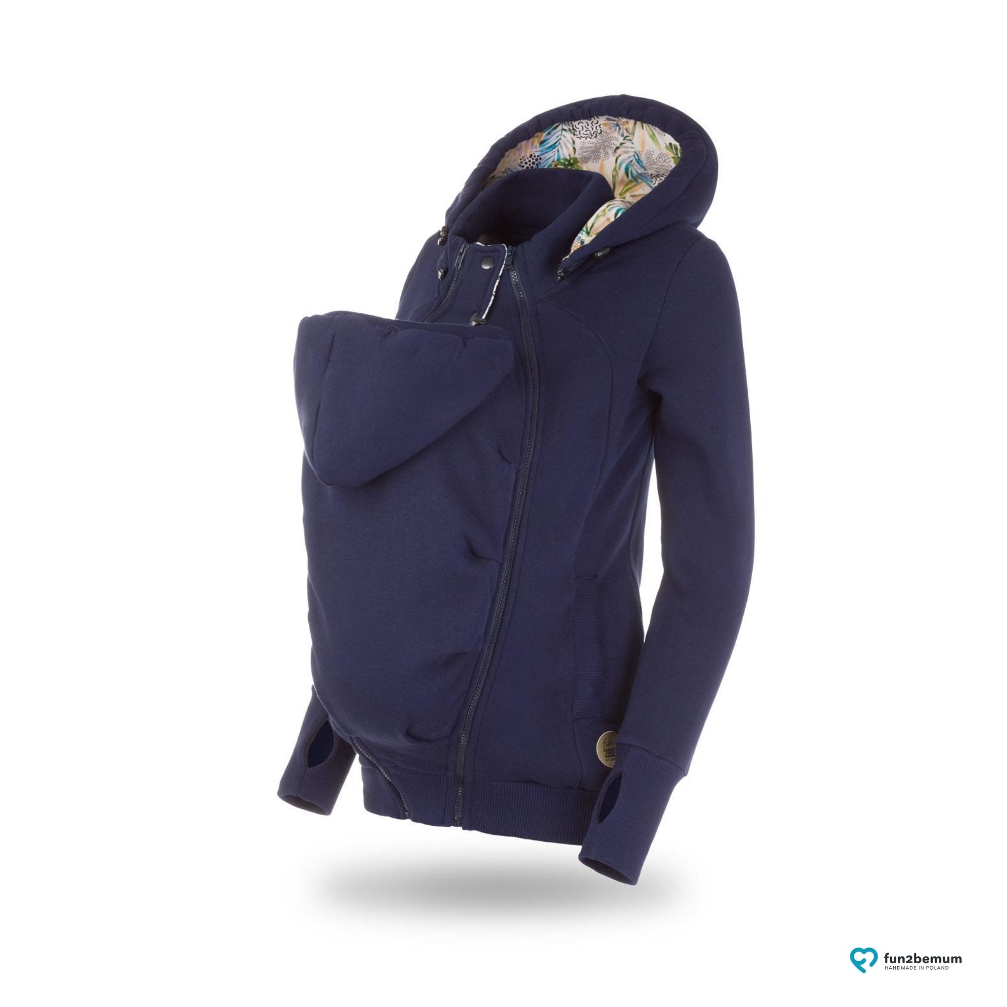 Fun2bemum_babywearing_sweatshirt_bluza_pola_ghost (1) Fun2bemum babywearing sweatshirt bluza pola ghost (1) - granatowa