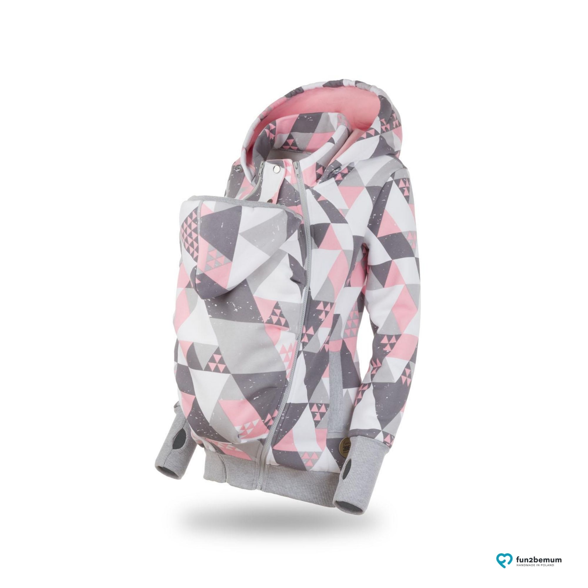 Fun2bemum_babywearing_sweatshirt_bluza_pola_ghost (2) Fun2bemum babywearing sweatshirt bluza pola ghost (2) - trójkąty