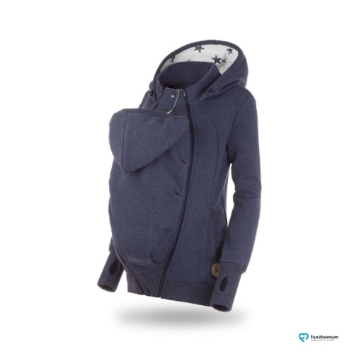 Fun2bemum babywearing sweatshirt bluza pola ghost (3) - jeans