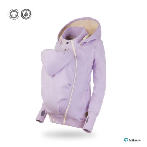 Fun2bemum babywearing sweatshirt bluza pola ghost (5) - lawenda