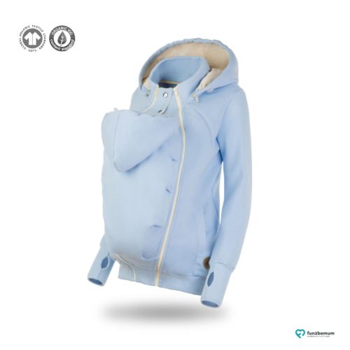 Fun2bemum babywearing sweatshirt bluza pola ghost (7) - baby blue