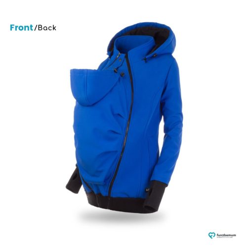 Fun2bemum babywearing softshell jacket Everest do noszenia-4 cornflower blue