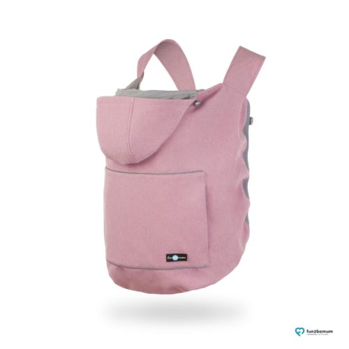 Fun2bemum babywearing softshell cover ghost (7) - róż melanż